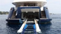 Yacht MAR - Aft Tender Garage
